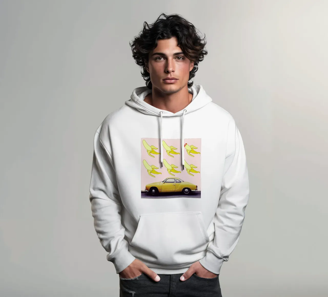 bananas also hide terrible secrets felpa con cappuccio da FinnanoFenno