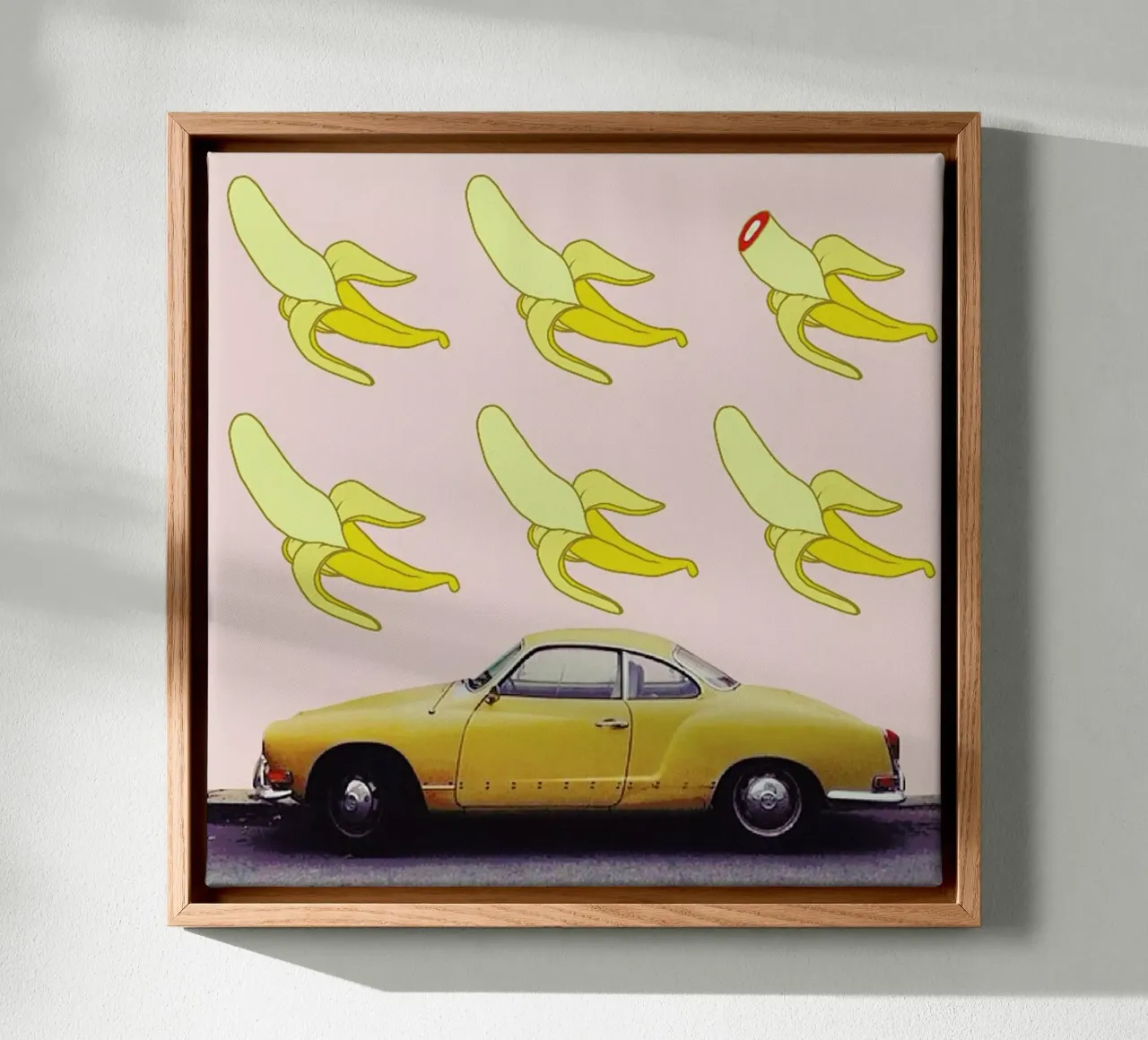 bananas also hide terrible secrets canvas by FinnanoFenno