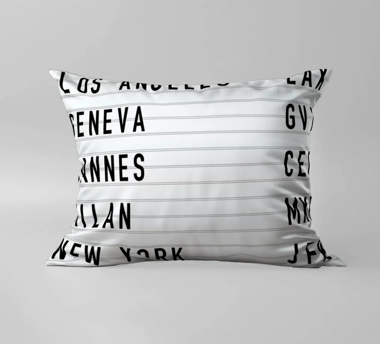 Departure Paris cuscino da daylight design studio