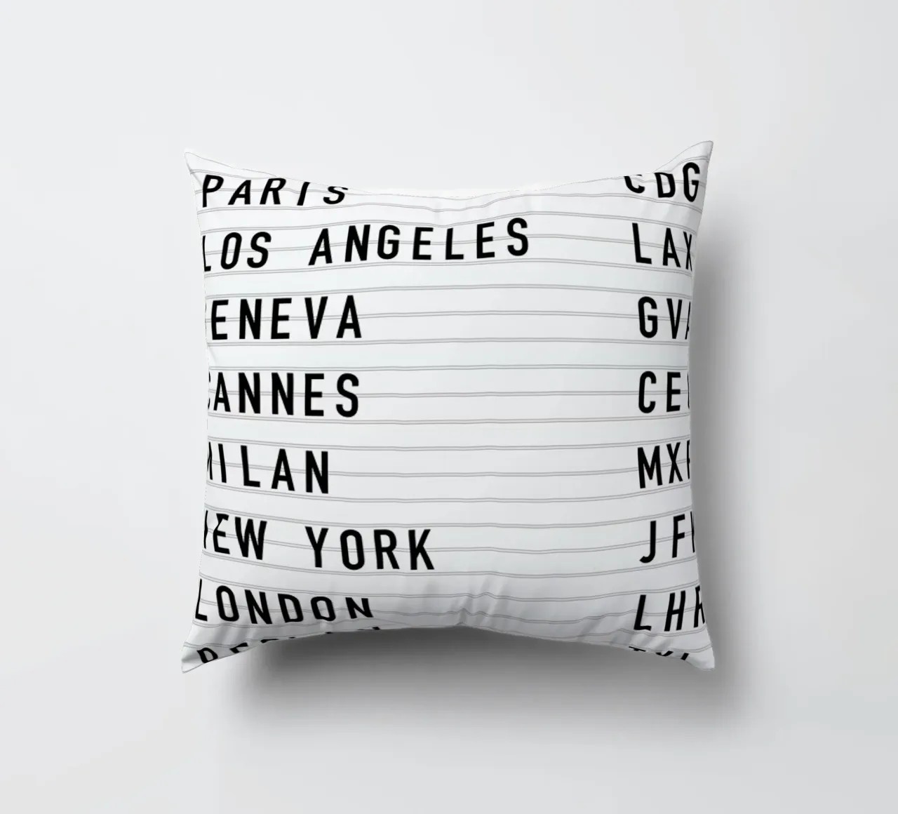 Departure Paris cuscino da daylight design studio