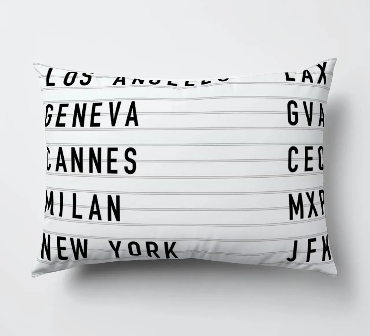 Departure Paris cuscino da daylight design studio