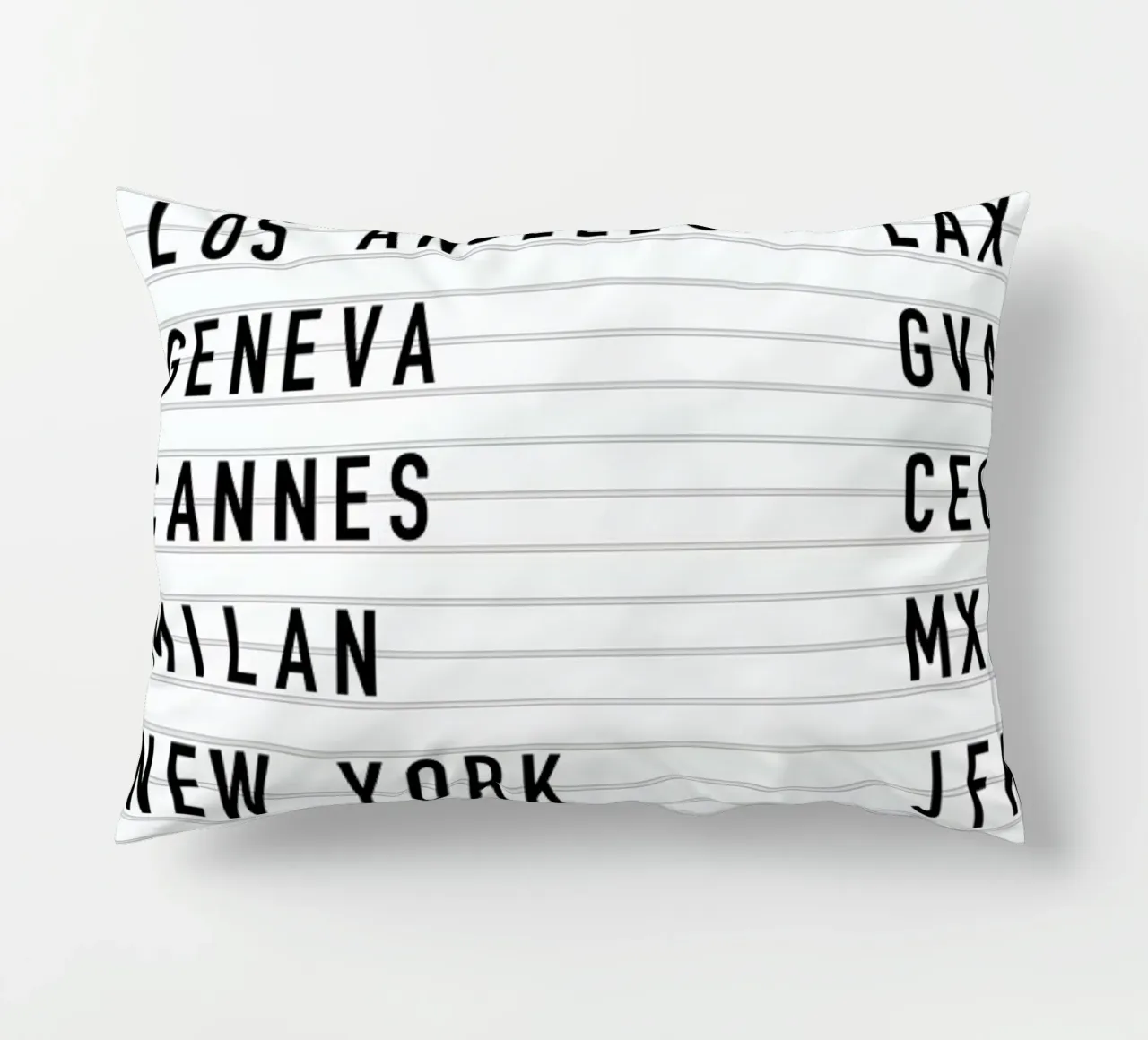 Departure Paris cuscino da daylight design studio