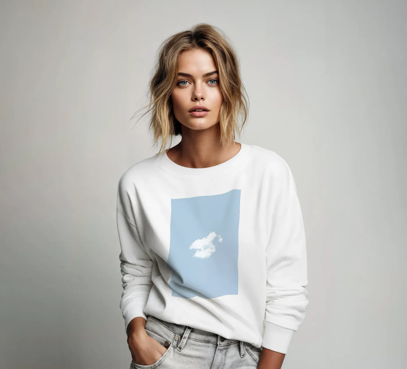 Cloud sweatshirt by George Griefy