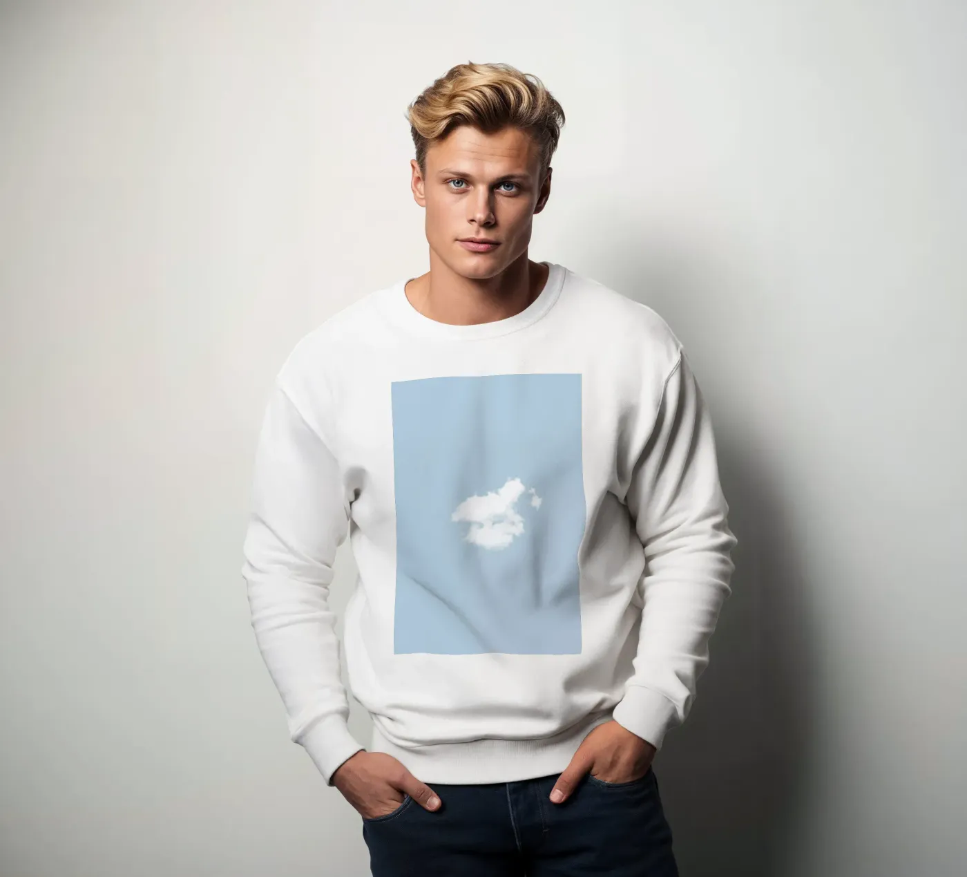 Cloud sweatshirt by George Griefy