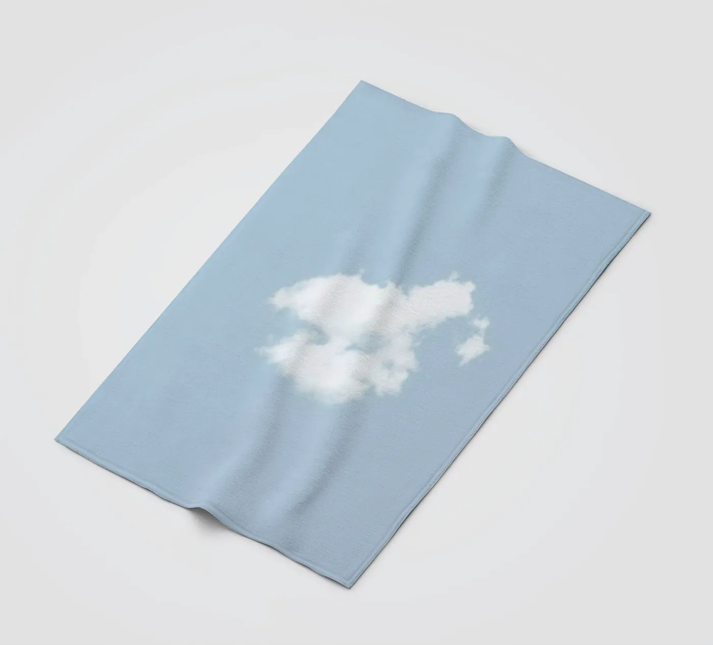 Cloud Fleecedecke von George Griefy