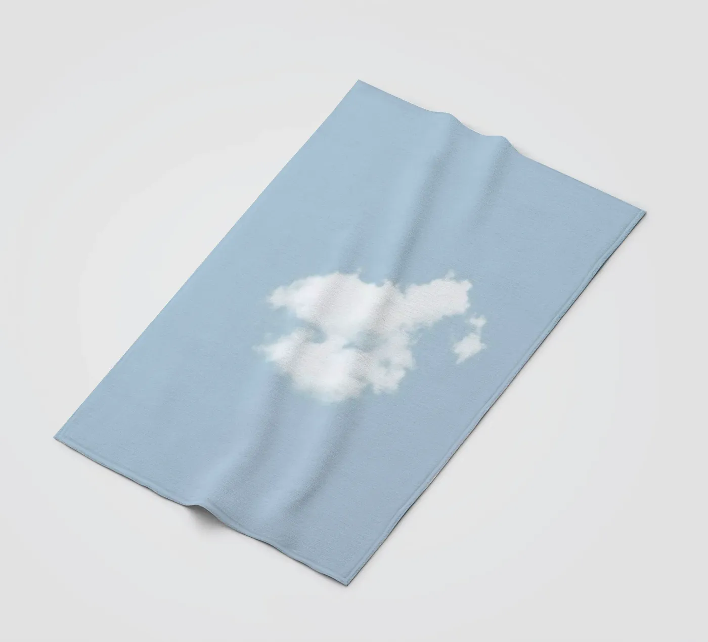 Cloud Fleecedecke von George Griefy