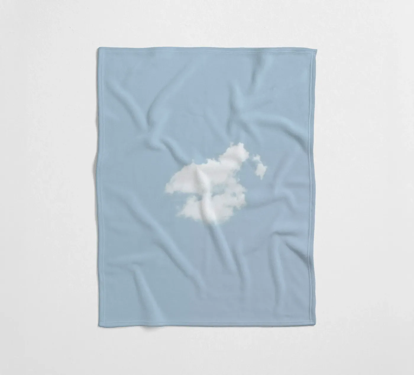 Cloud Fleecedecke von George Griefy