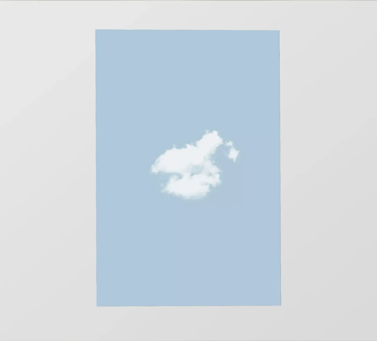 Cloud telo in pvc da George Griefy