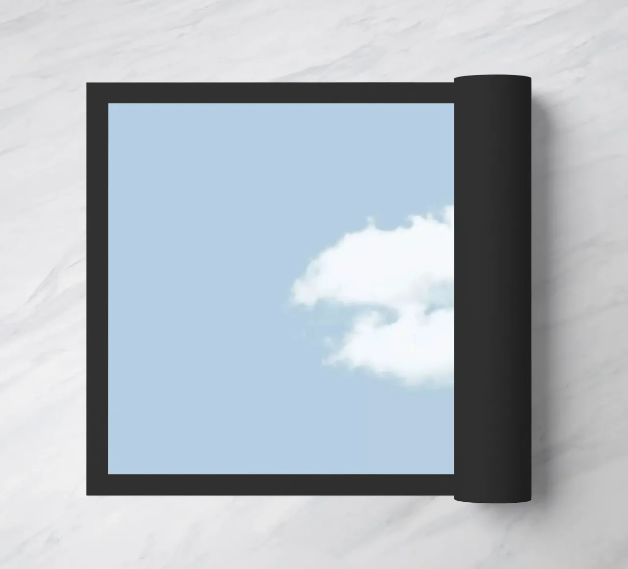 Cloud deurmat van George Griefy