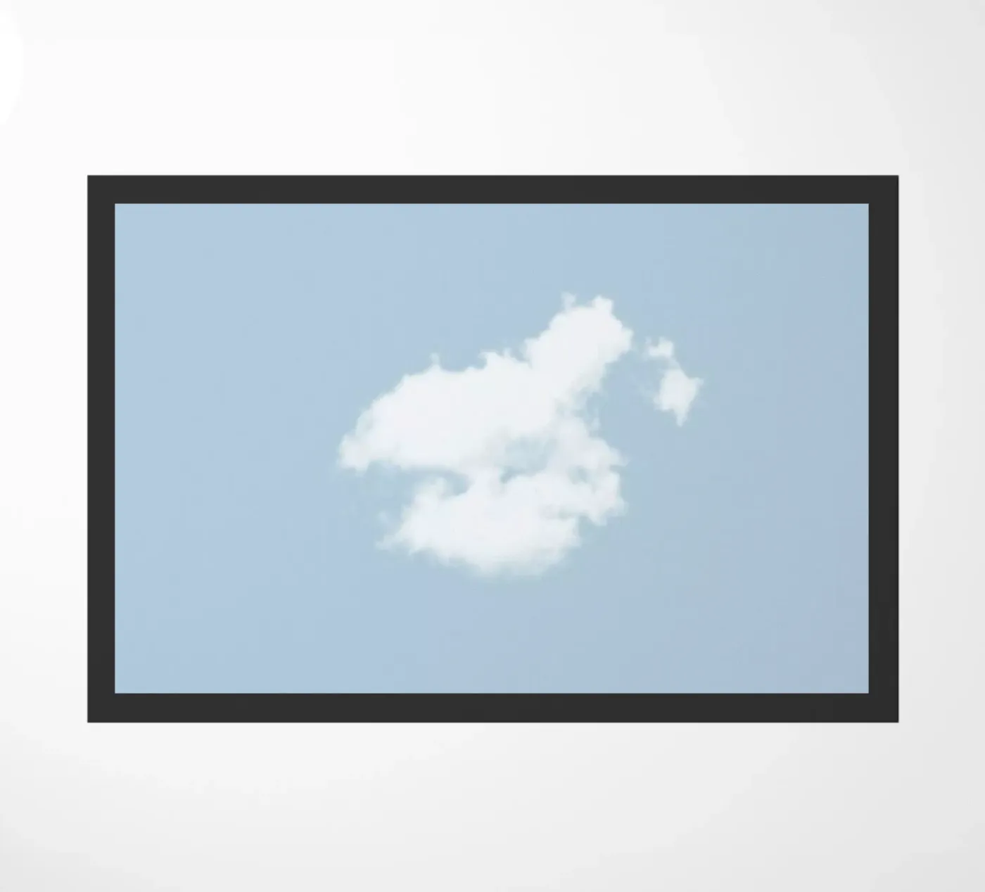 Cloud Fußmatte von George Griefy
