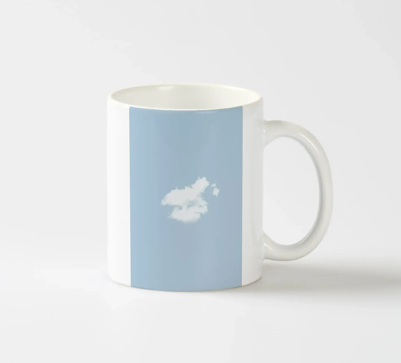 Cloud ceramic mug by George Griefy