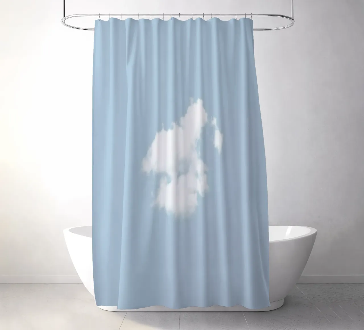 Cloud Duschvorhang von George Griefy