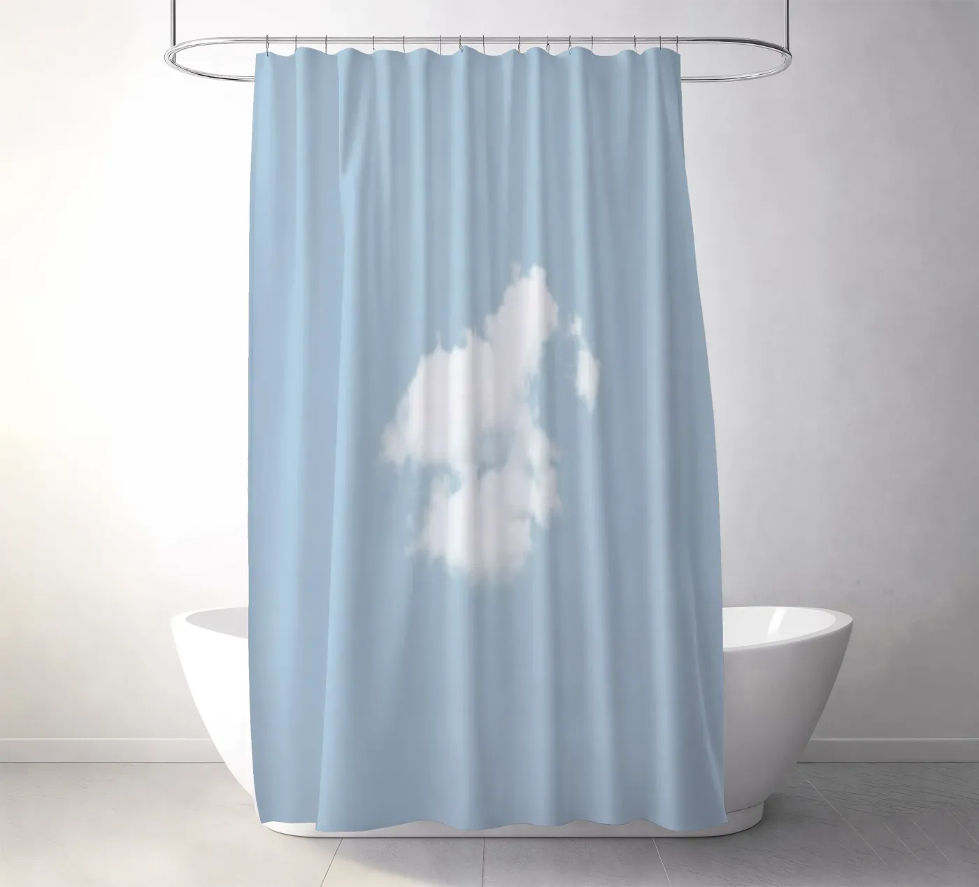 Cloud Duschvorhang von George Griefy