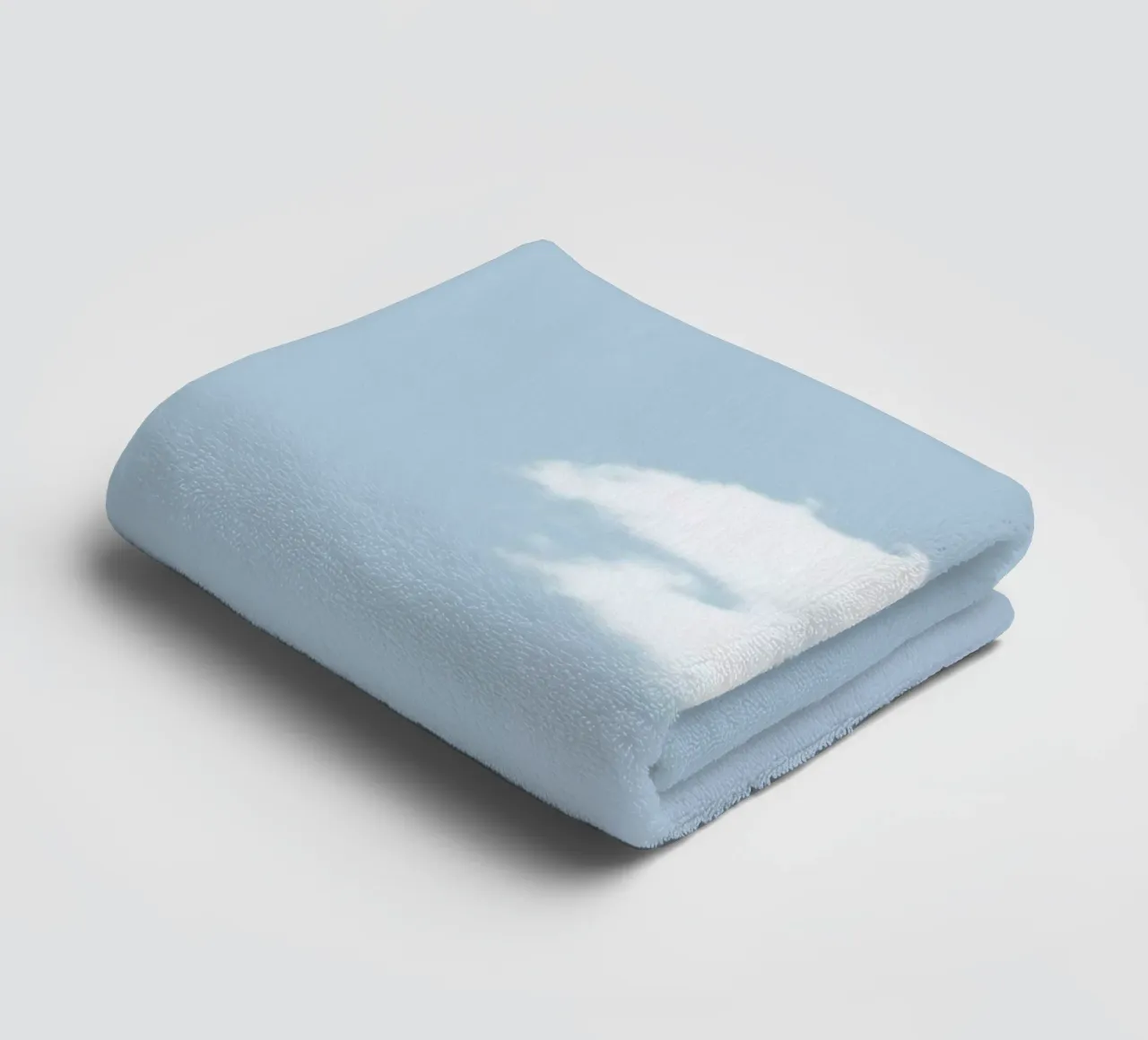 Cloud towel by George Griefy