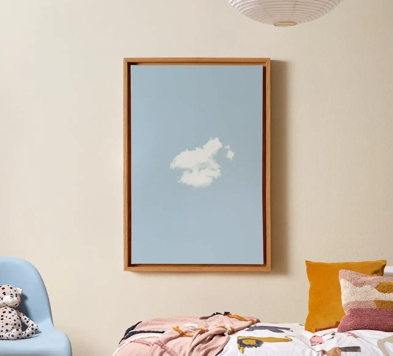 Cloud tela con Cornice a cassetta da George Griefy
