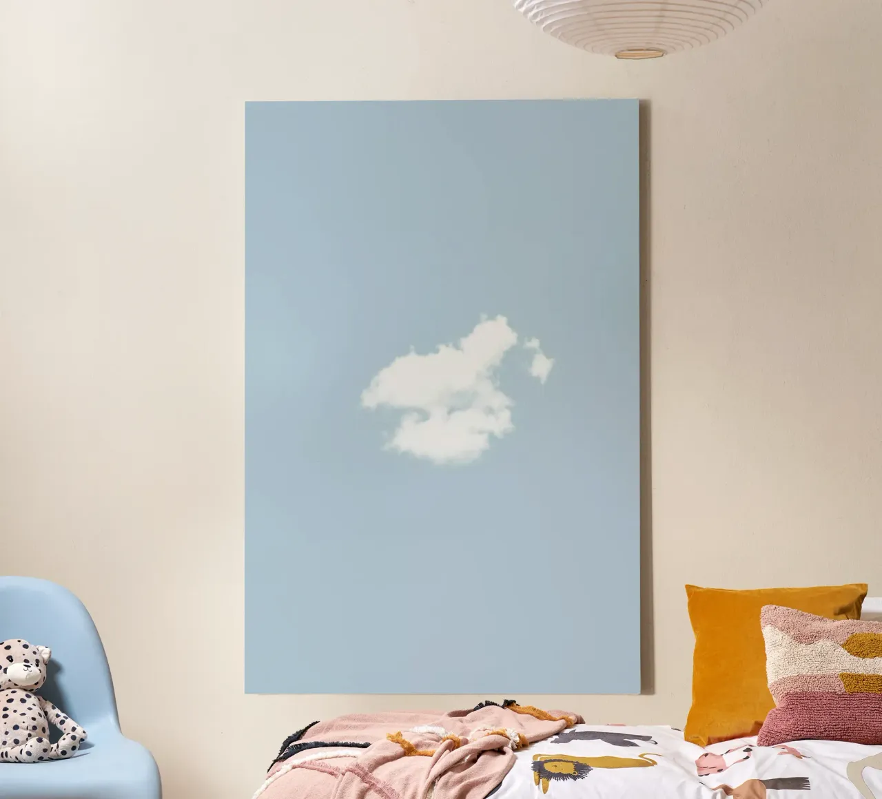 Cloud tela con Cornice a cassetta da George Griefy