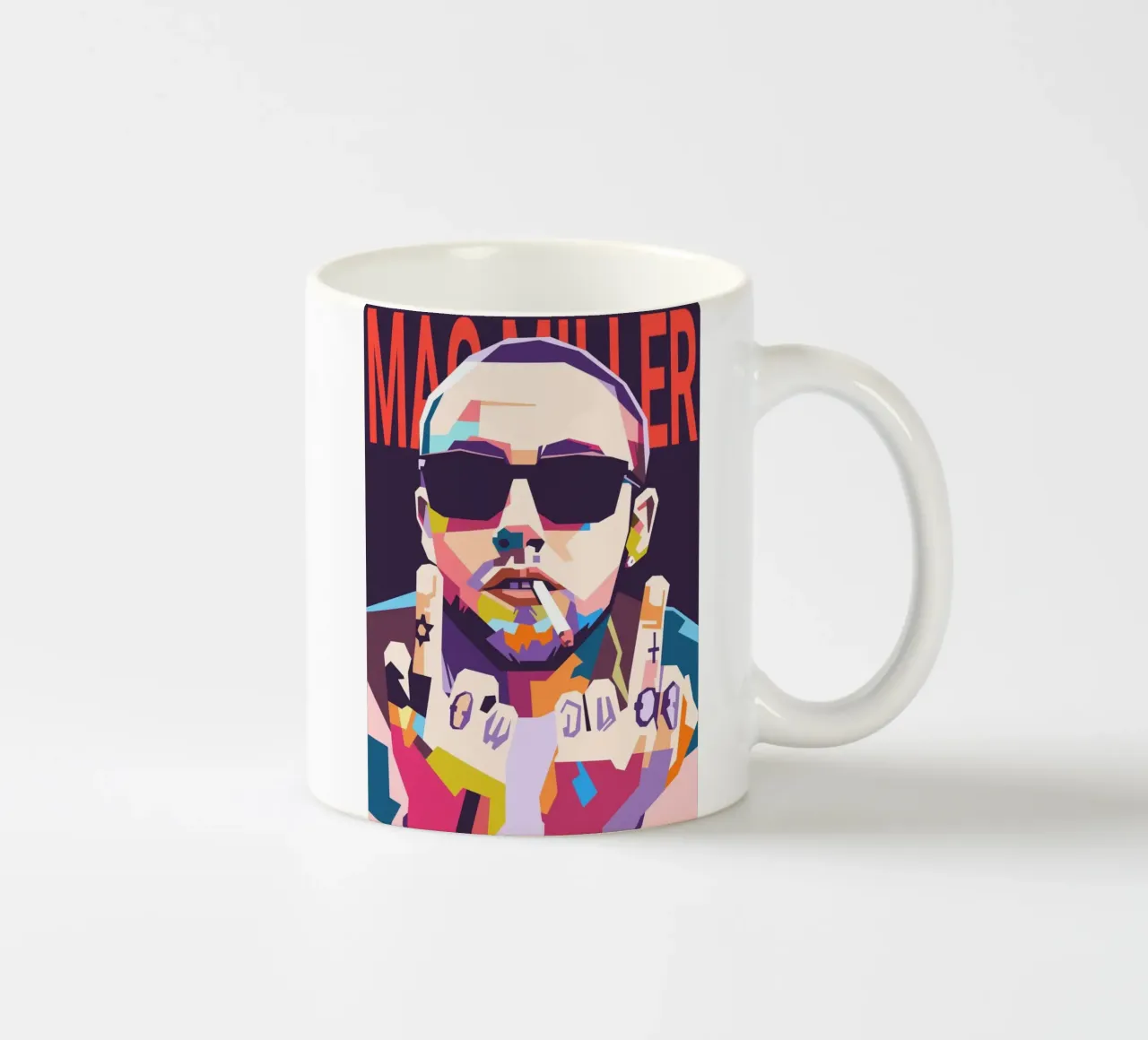 Mac Miller Hip-Hop Keramik Tasse von Hantamrata
