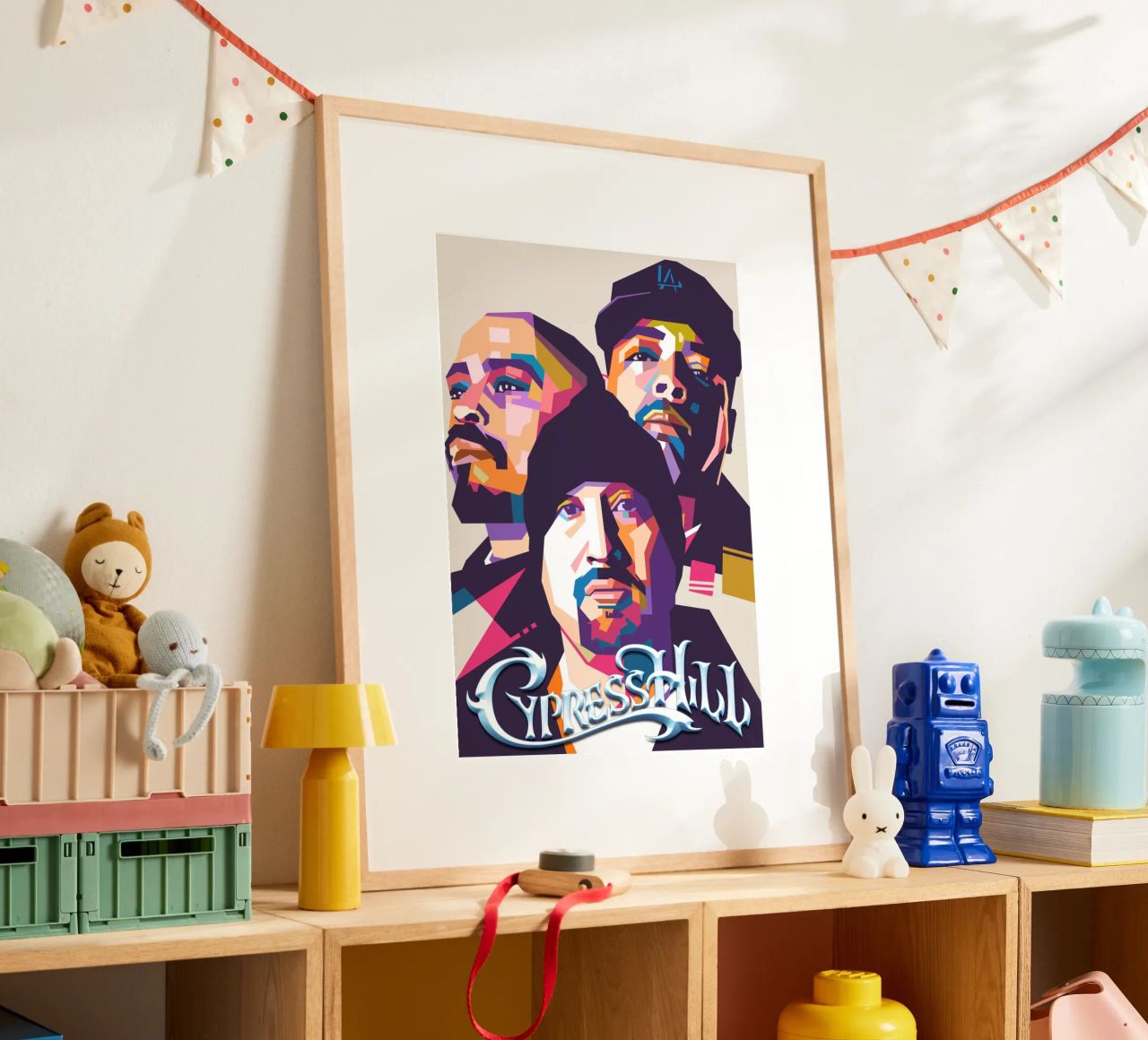 Cypress Hill hip hop poster by Hantamrata