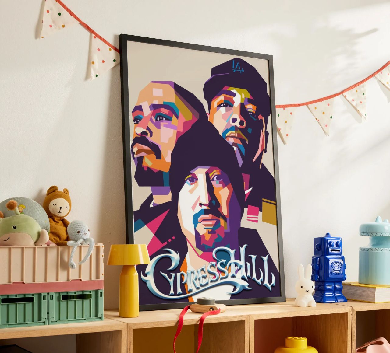 Cypress Hill hip hop poster by Hantamrata