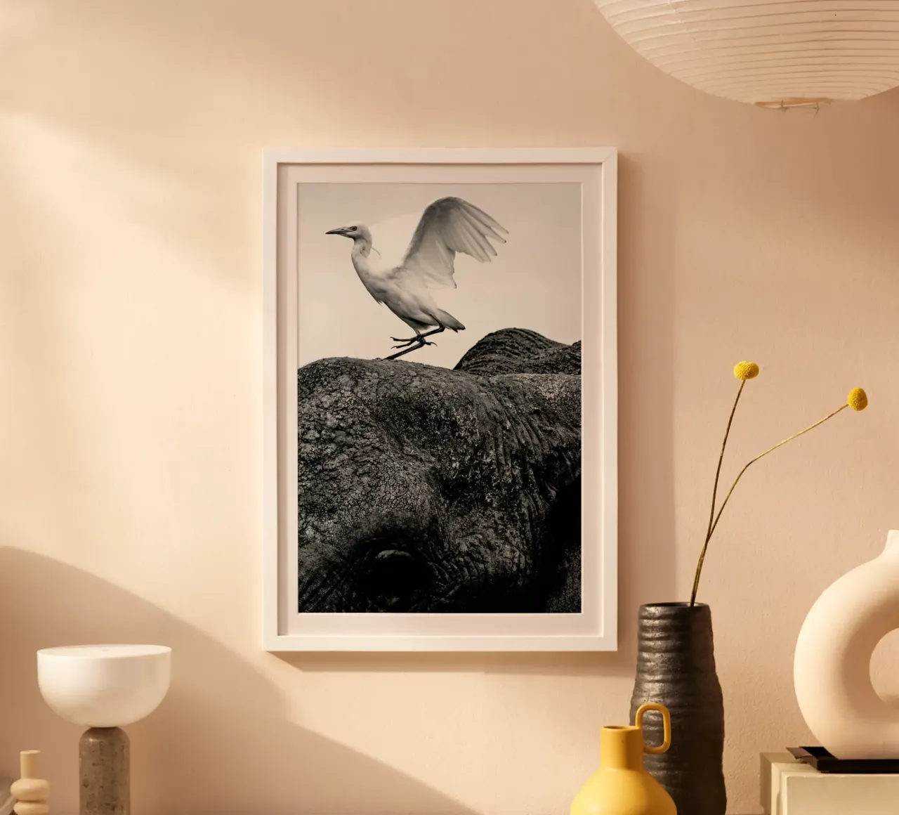 Seagull Perching carta hahnemühle da Natural Kingdom