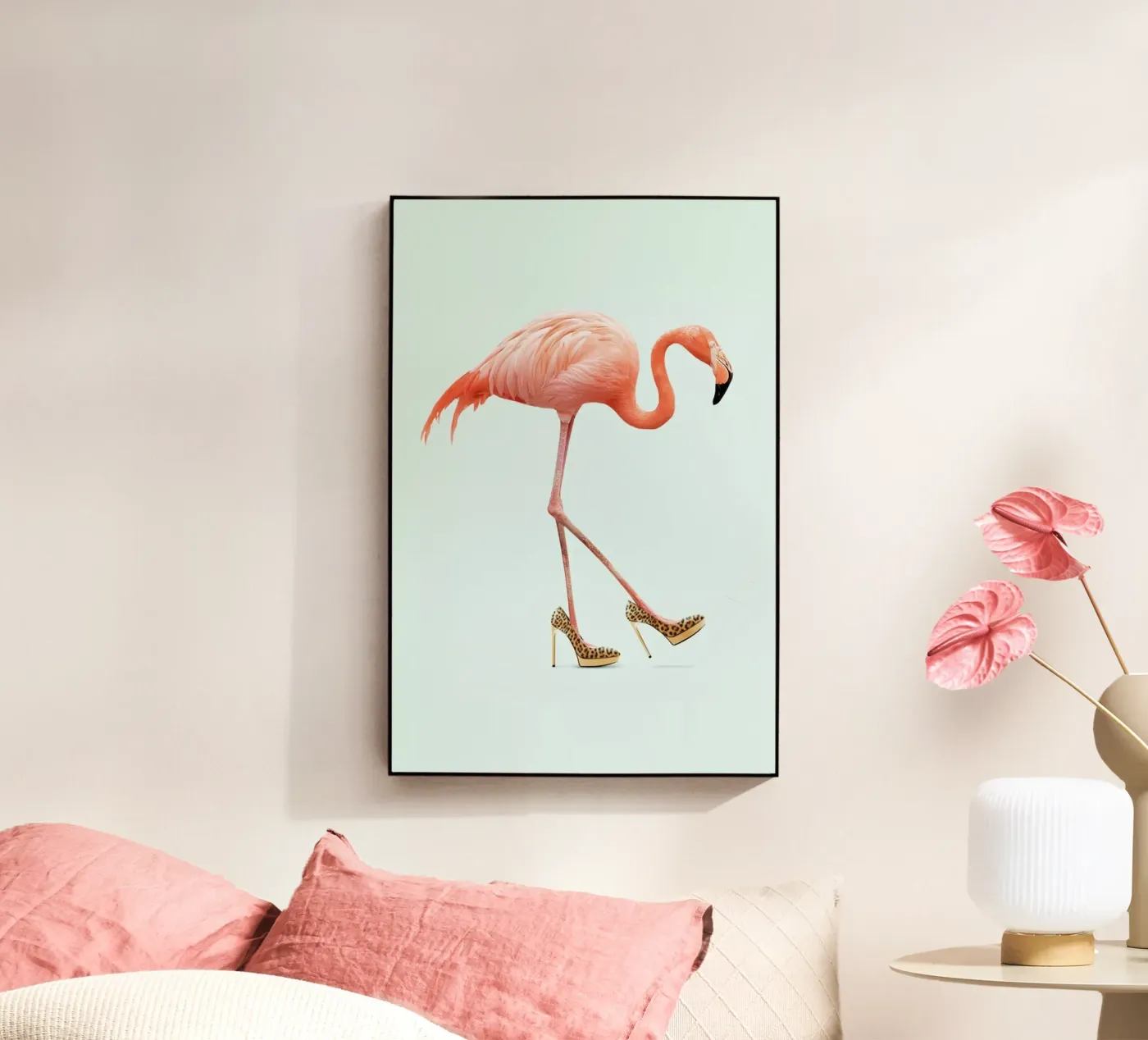 Fancy Flamingo plexiglass da Jonas Loose