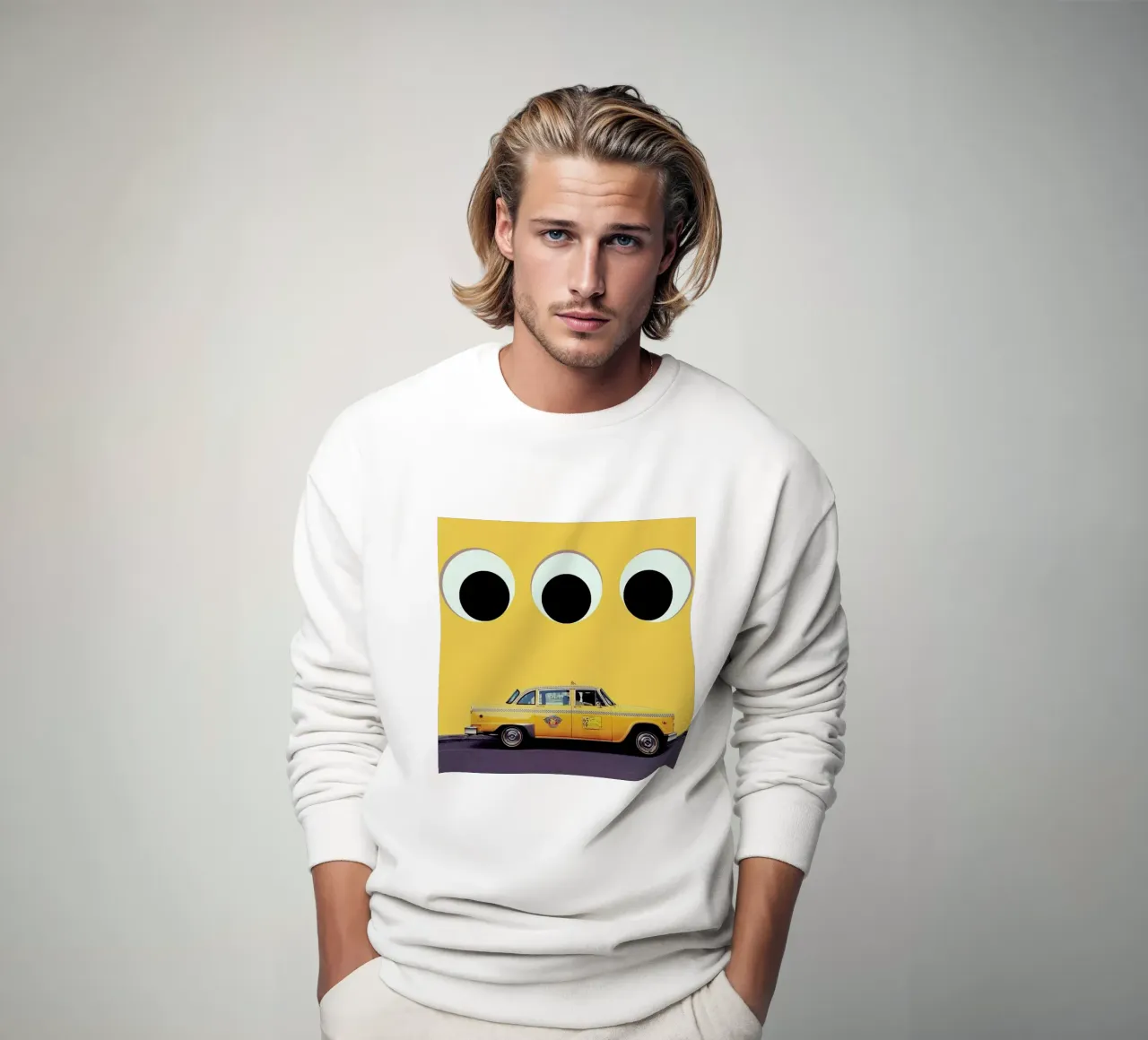 the strabism given by the simple things Sweatshirt von FinnanoFenno