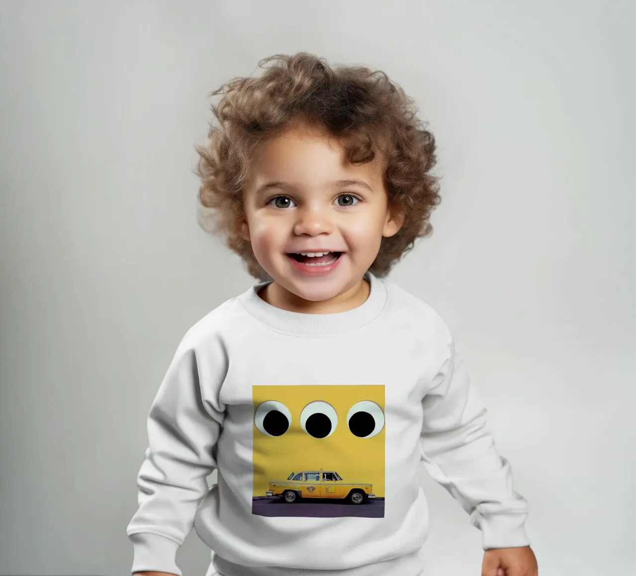 the strabism given by the simple things Baby Sweatshirt von FinnanoFenno