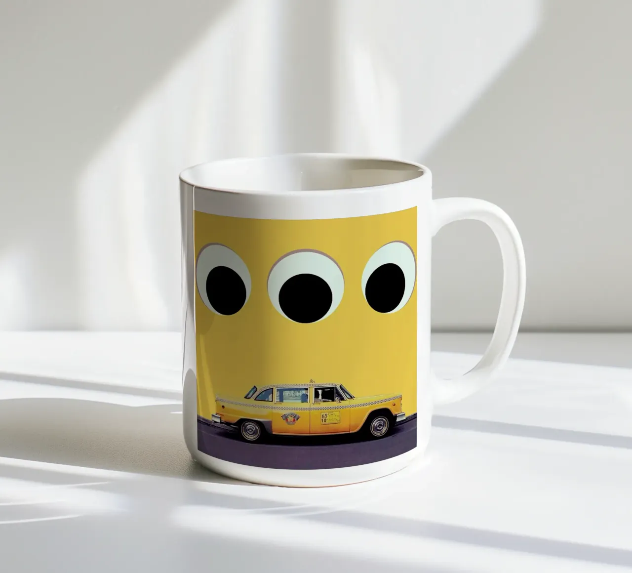 the strabism given by the simple things Keramik Tasse von FinnanoFenno