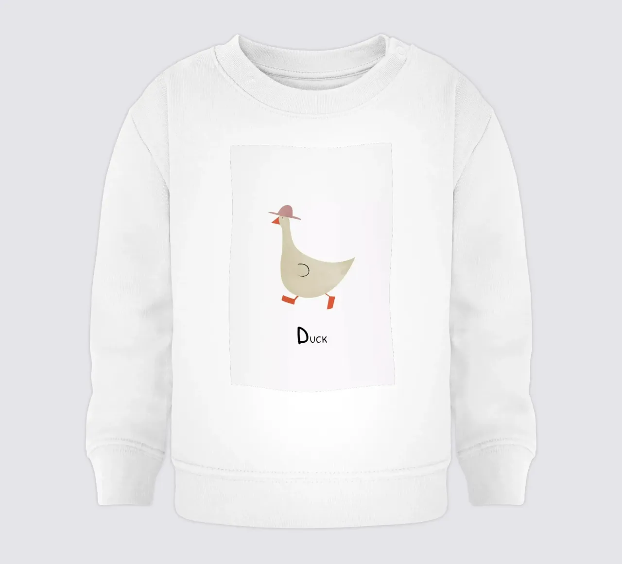 Duck felpa neonato da Little Flourishes