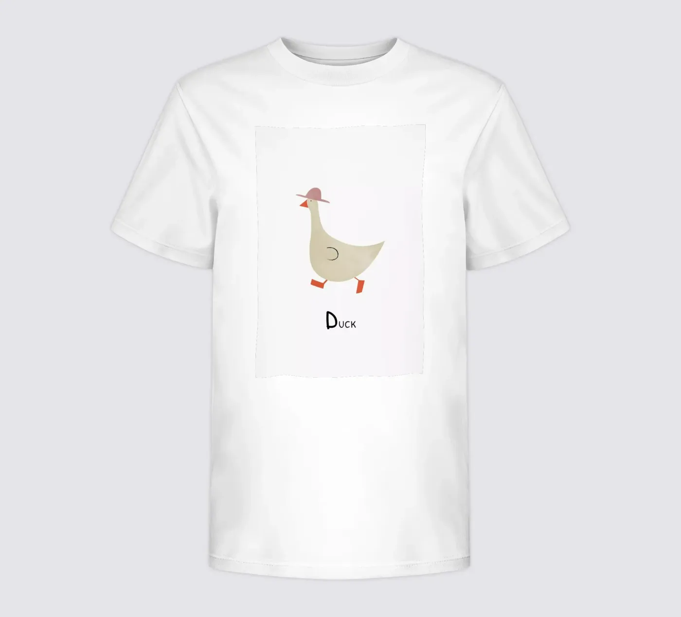 Duck kinder t-shirt van Little Flourishes