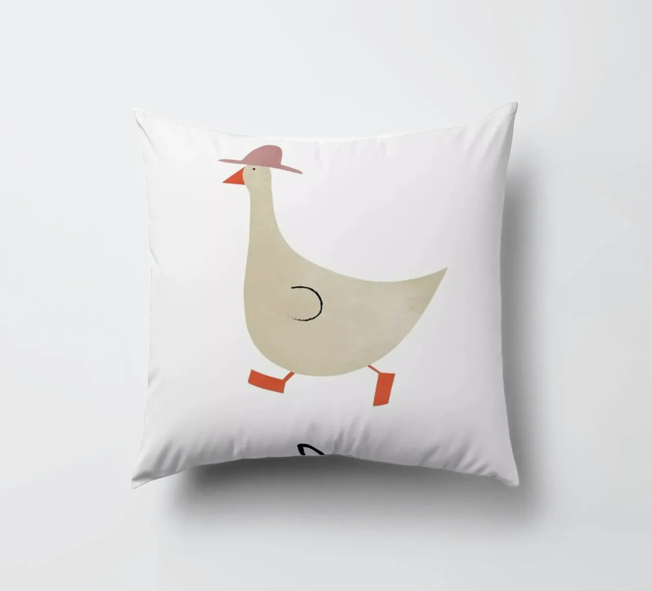 Duck cuscino da Little Flourishes