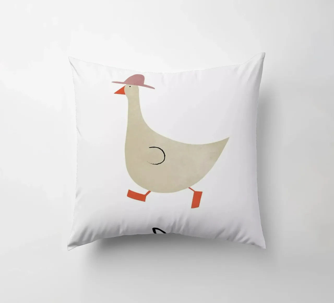 Duck cuscino da Little Flourishes