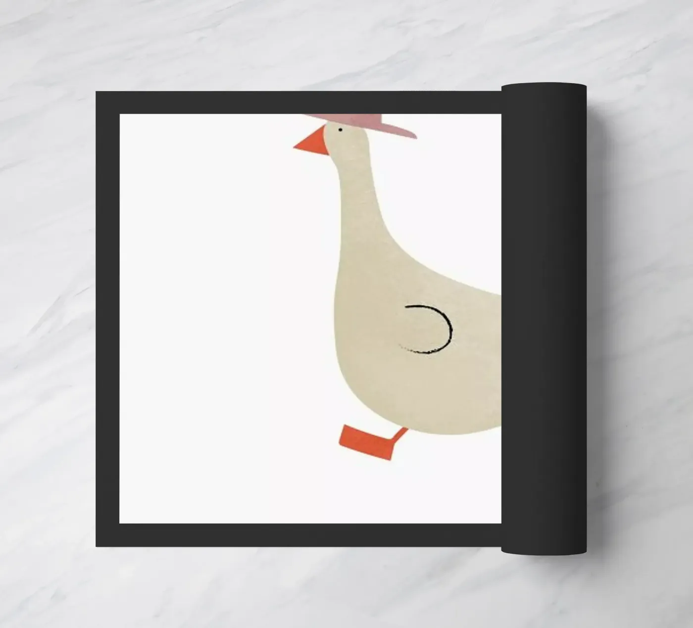 Duck doormat by Little Flourishes