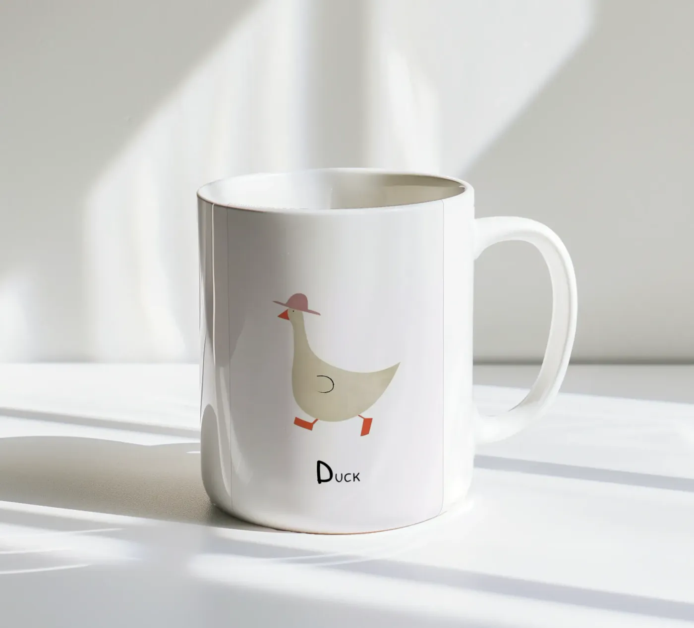 Duck ceramic mug by Little Flourishes