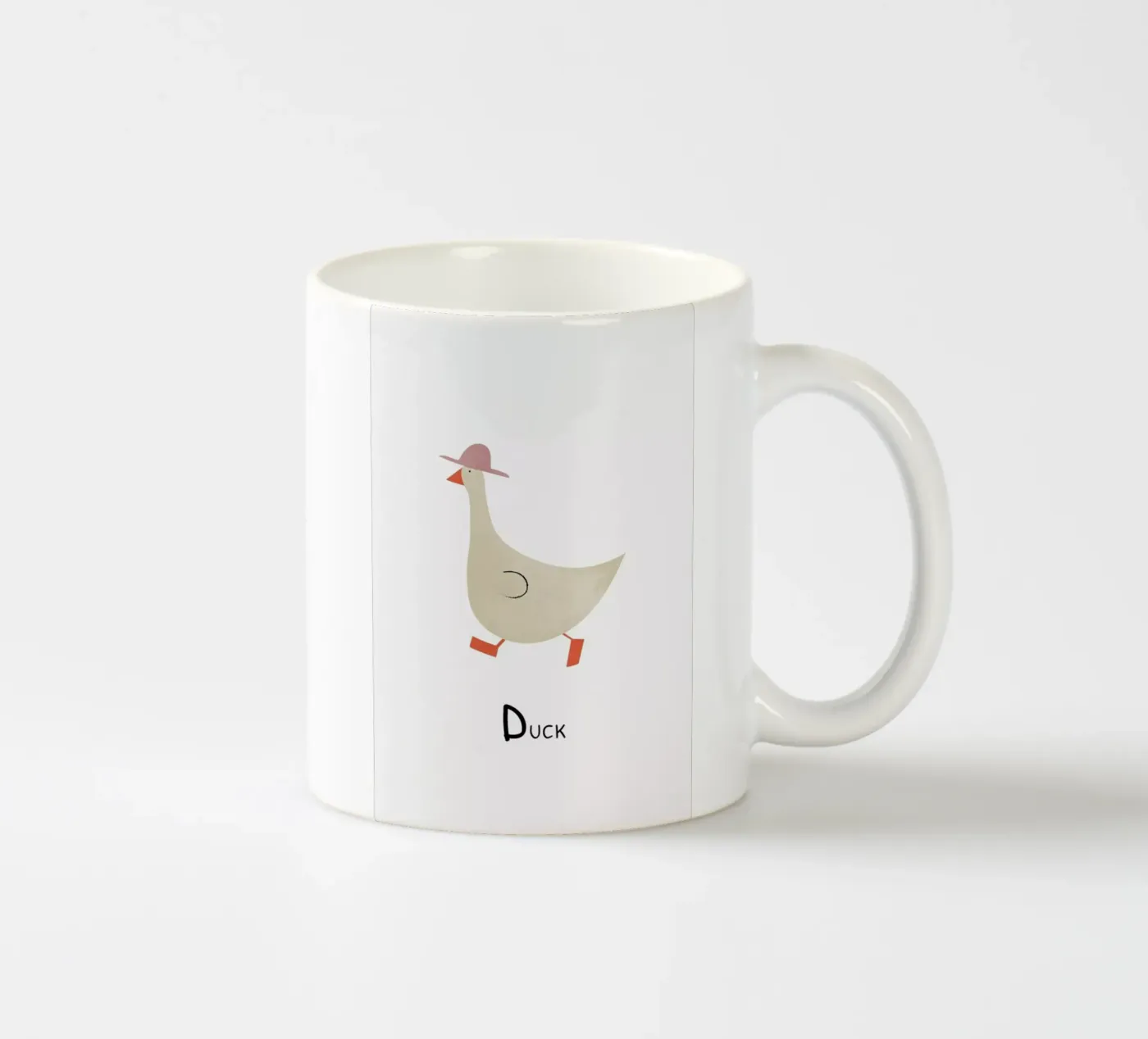 Duck ceramic mug by Little Flourishes