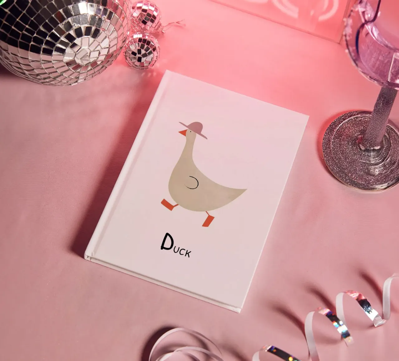 Duck notebook by Little Flourishes