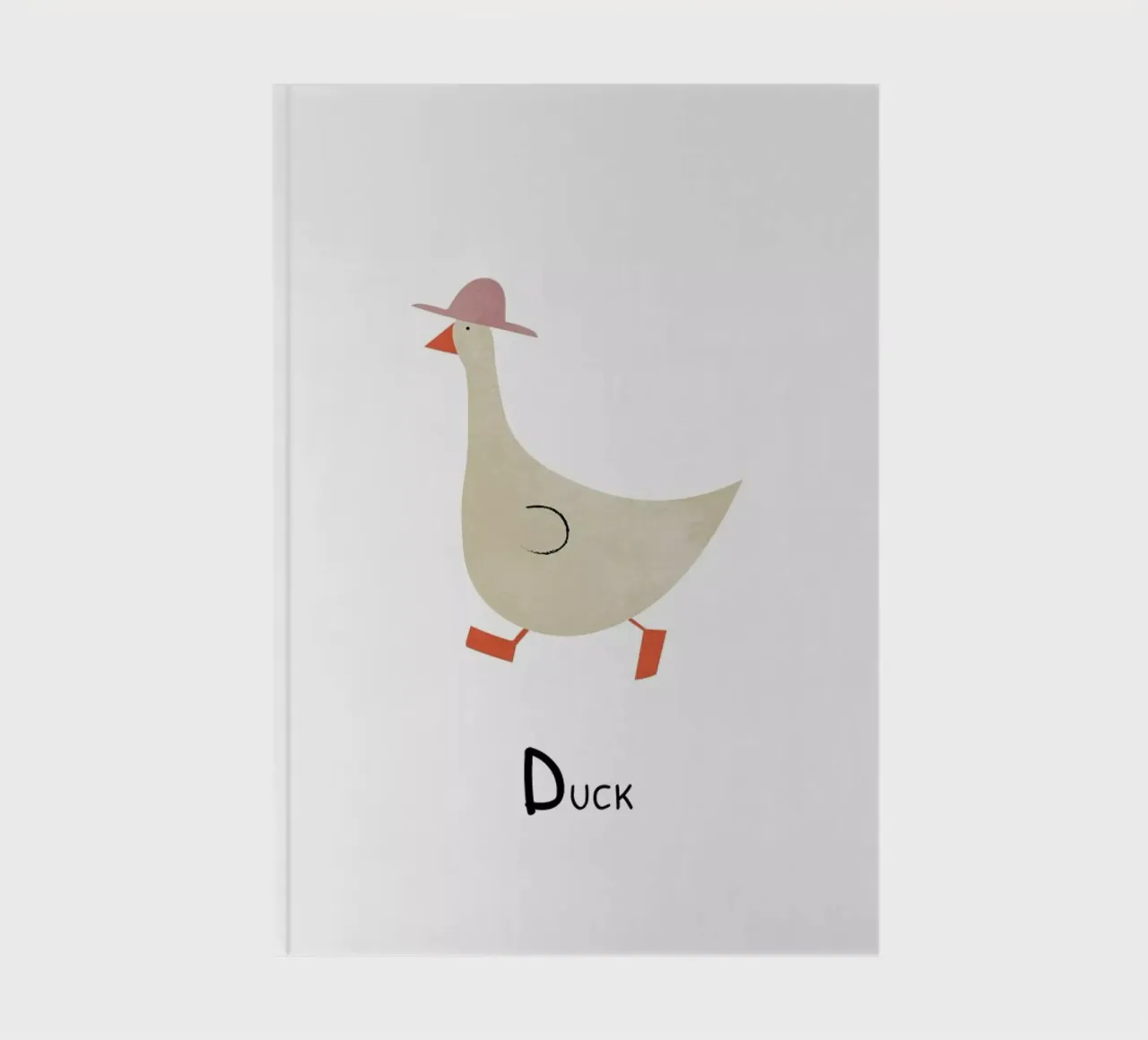 Duck notebook by Little Flourishes