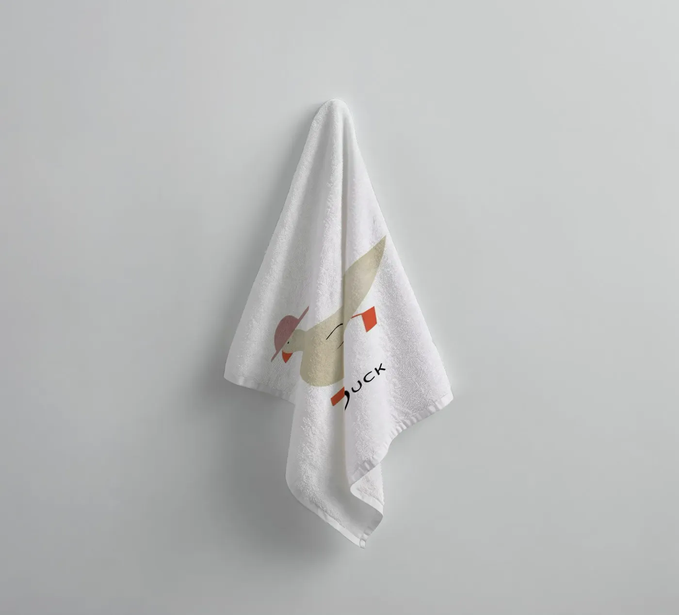 Duck towel by Little Flourishes
