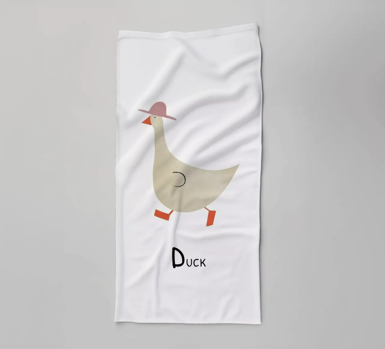 Duck asciugamano da bagno da Little Flourishes