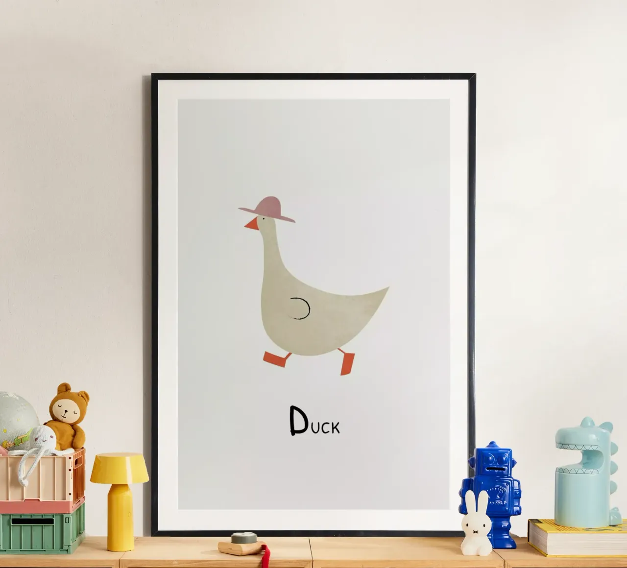 Duck poster da Little Flourishes