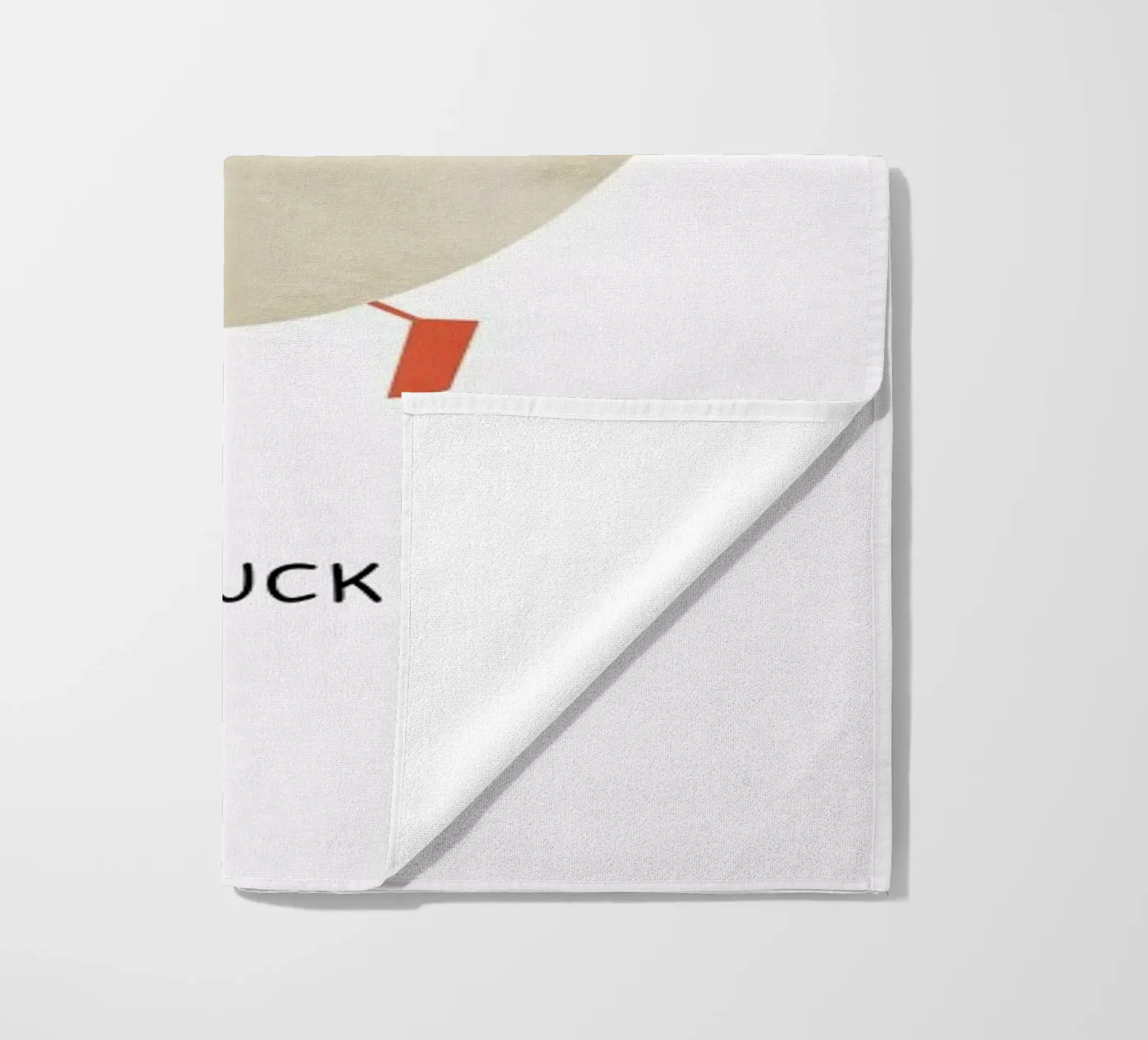 Duck beach towel by Little Flourishes