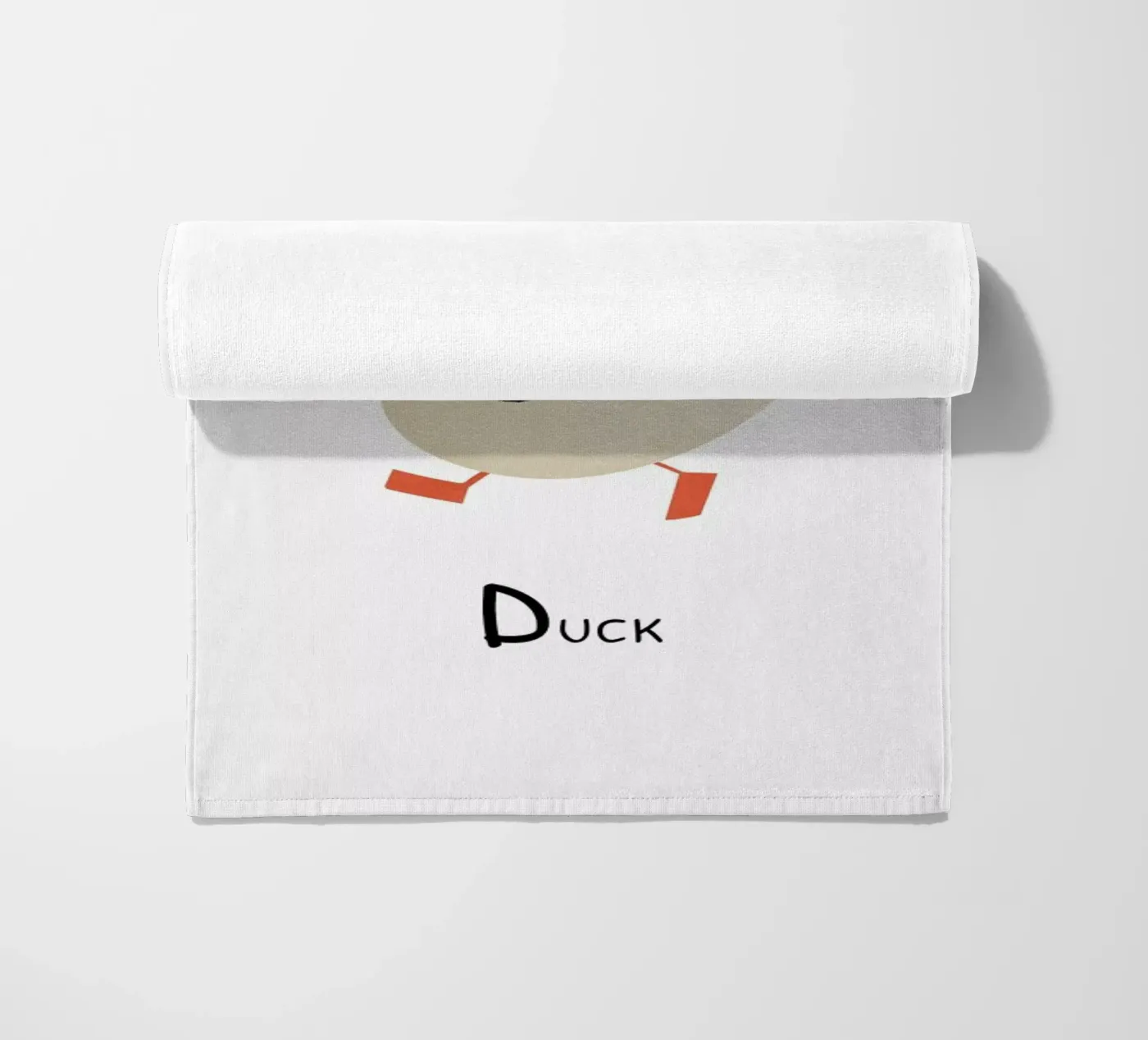 Duck beach towel by Little Flourishes