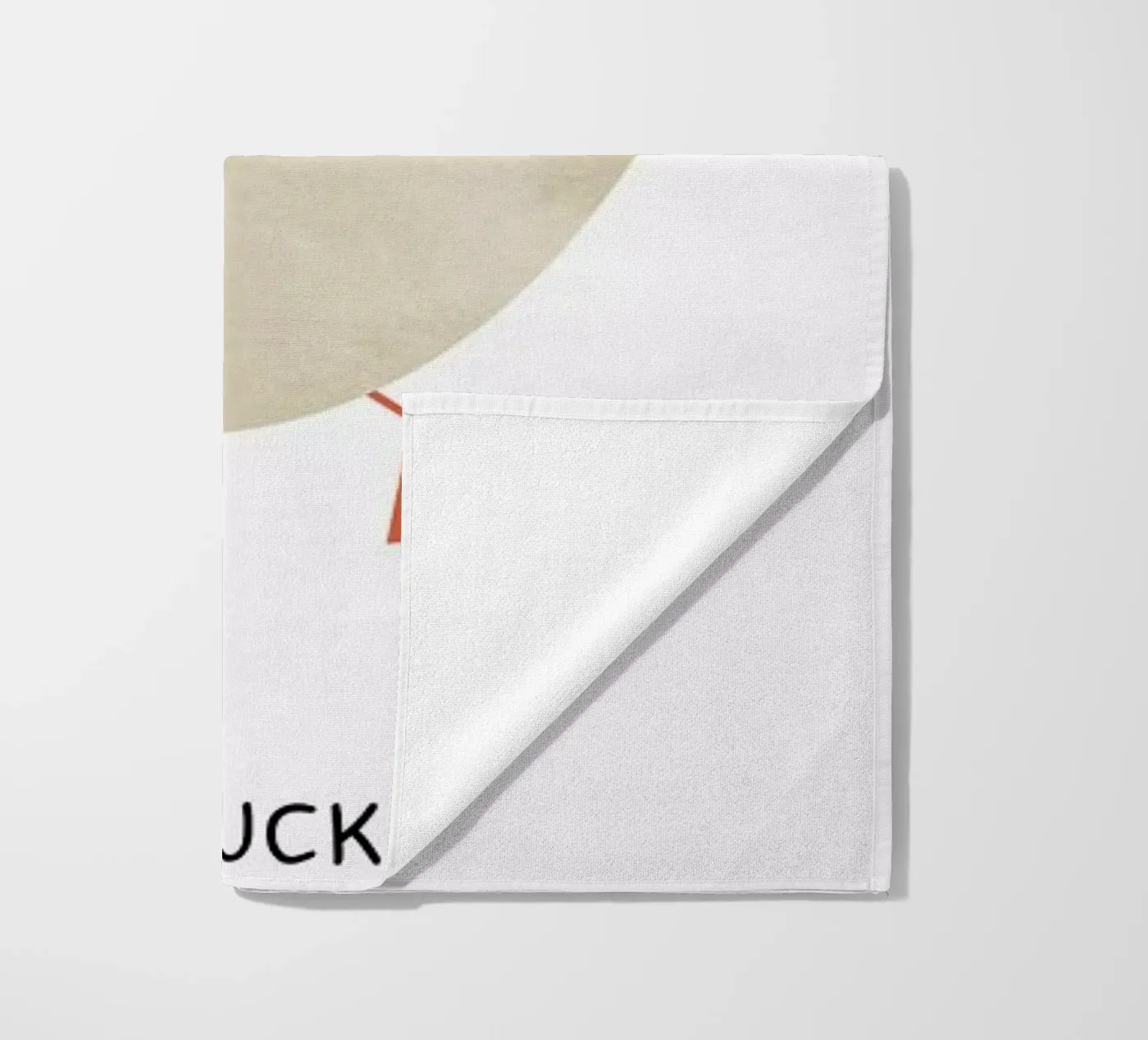 Duck beach towel by Little Flourishes