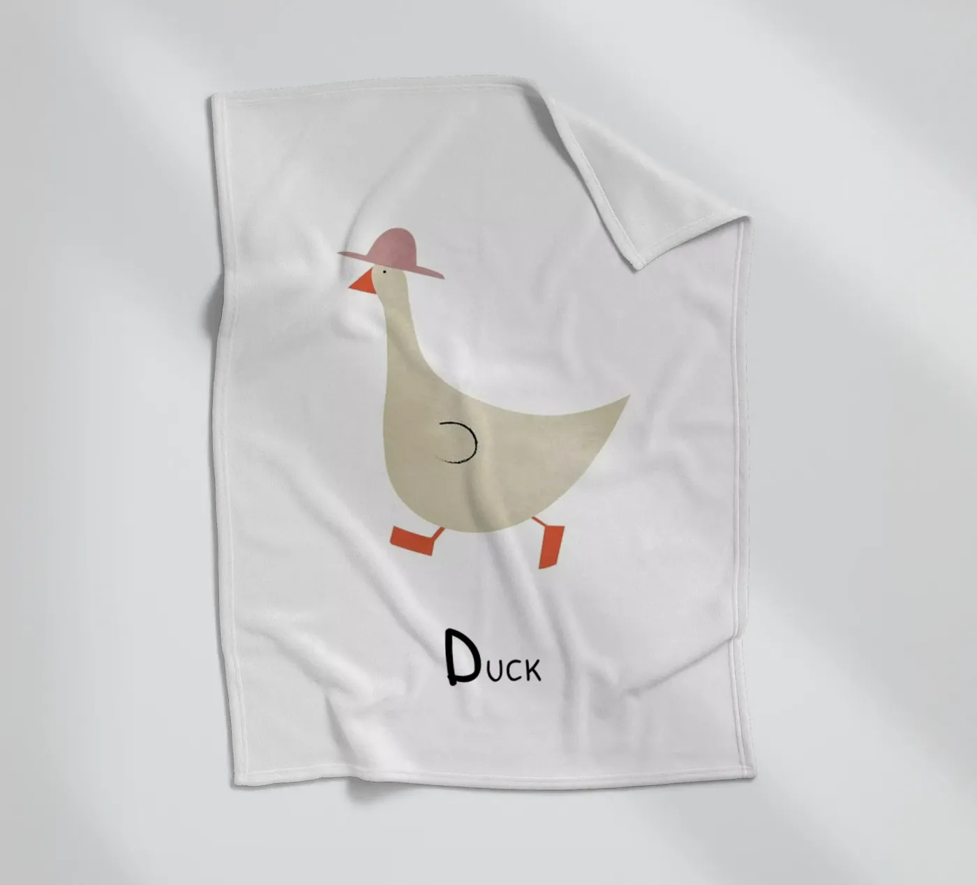 Duck fleecedeken van Little Flourishes