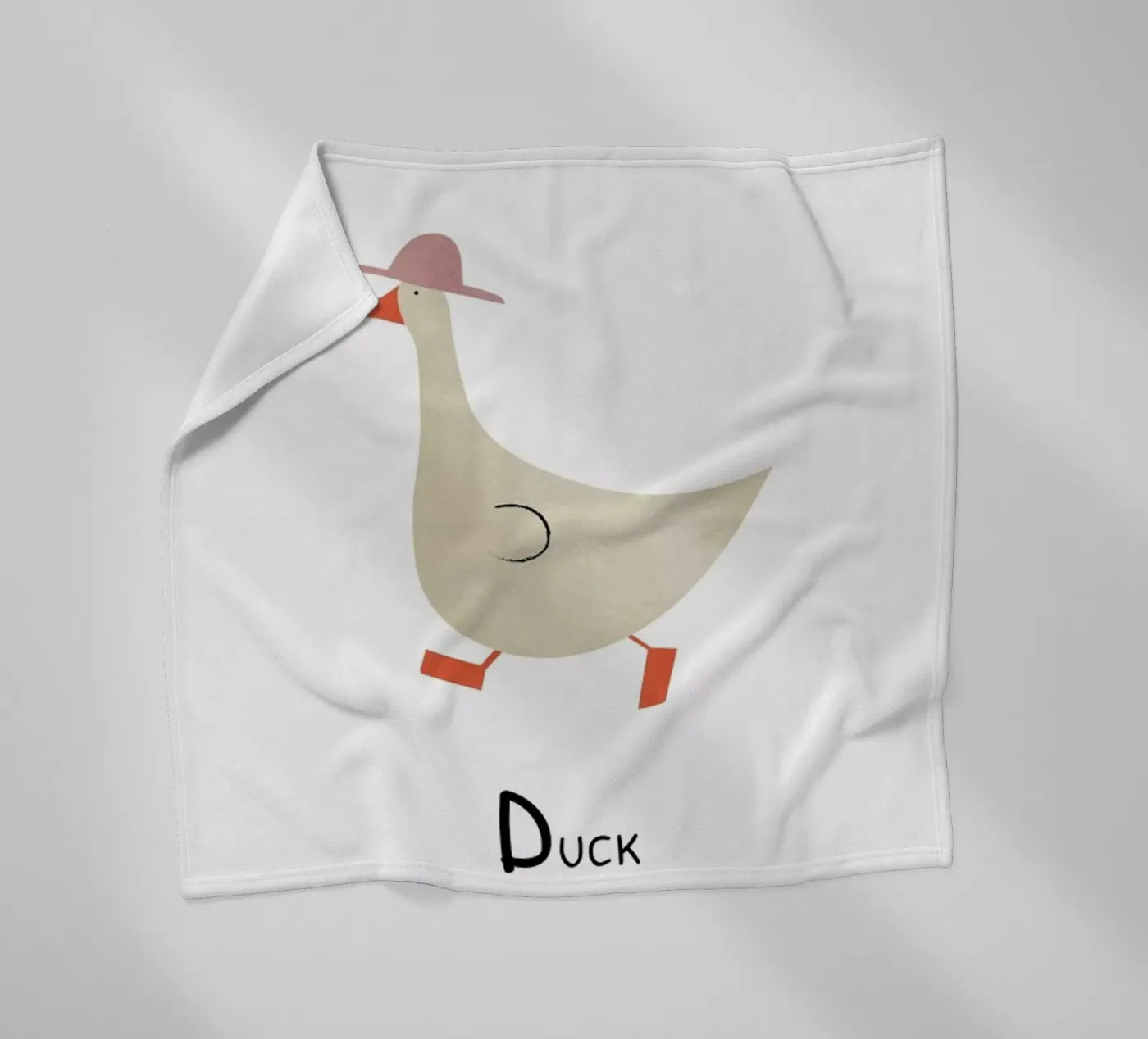 Duck fleecedeken van Little Flourishes