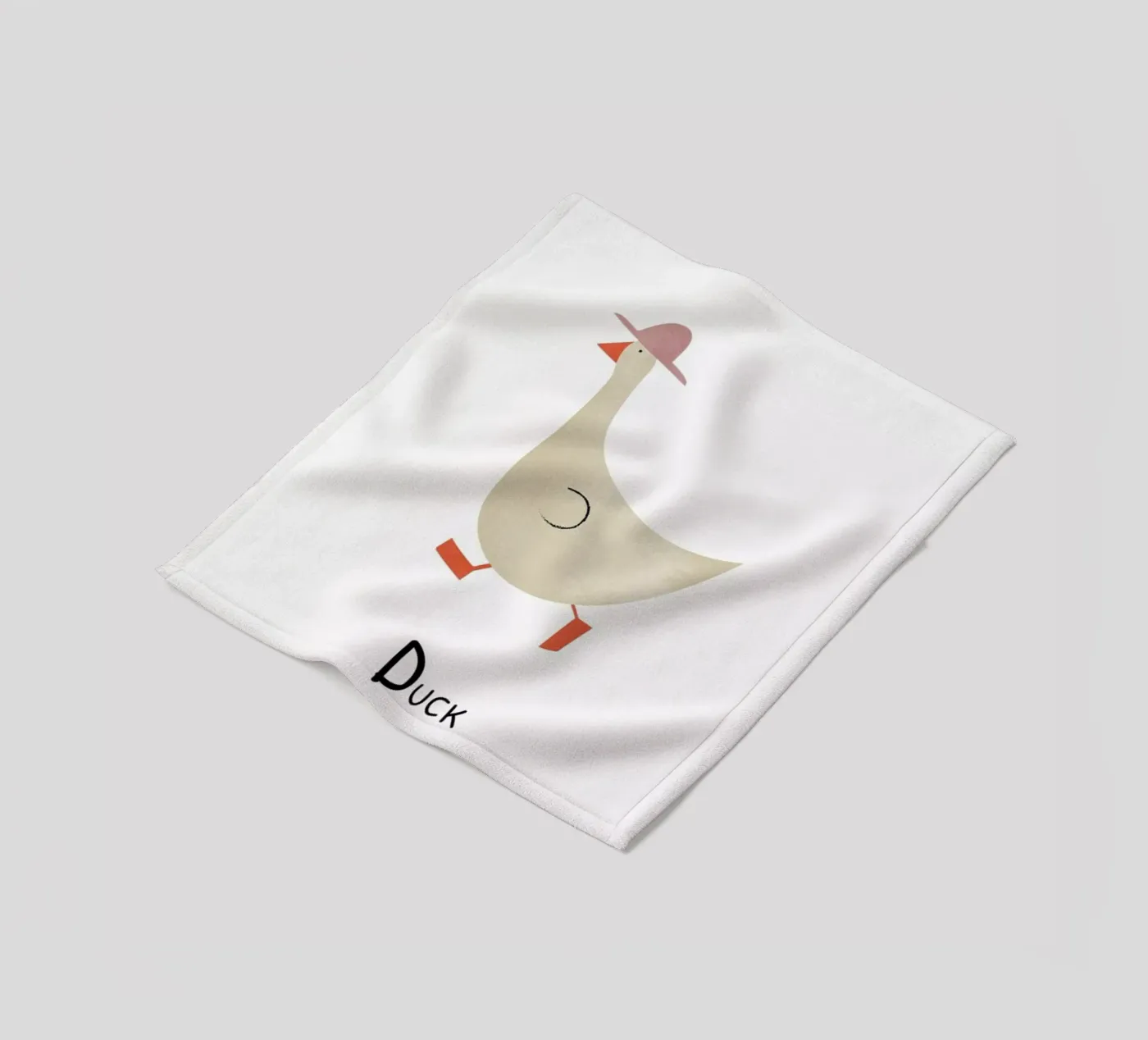 Duck fleecedeken van Little Flourishes