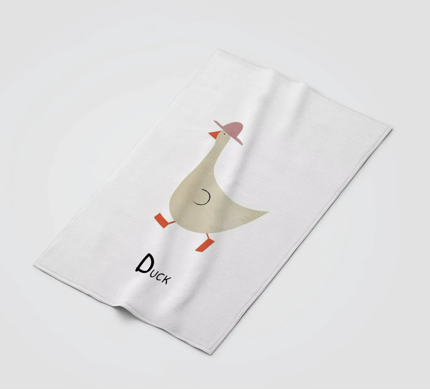 Duck fleecedeken van Little Flourishes