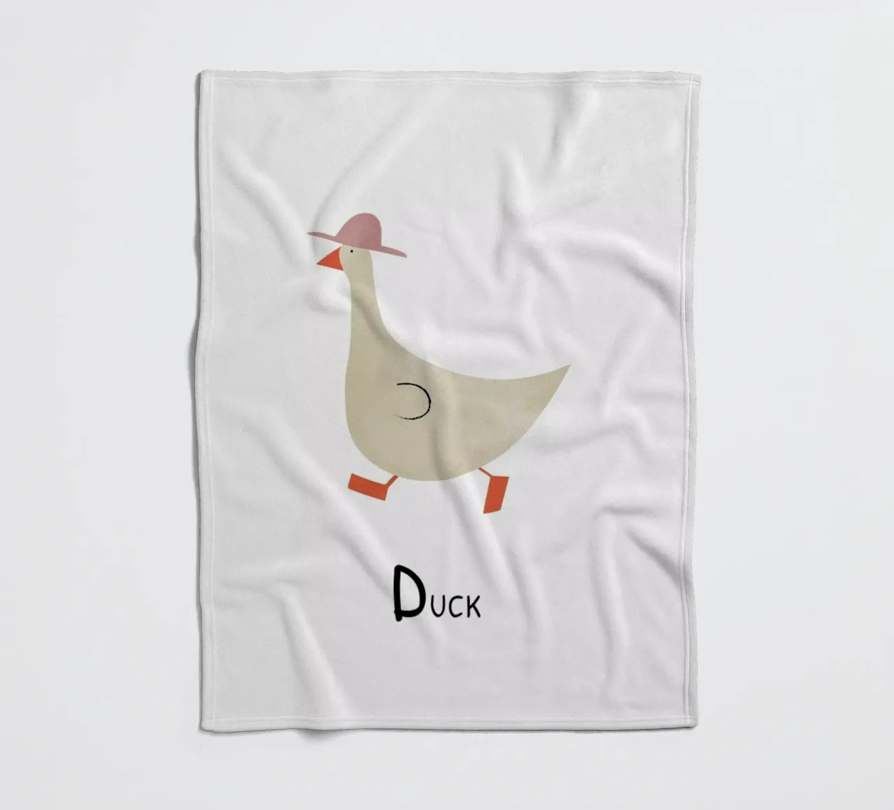 Duck coperta in pile da Little Flourishes