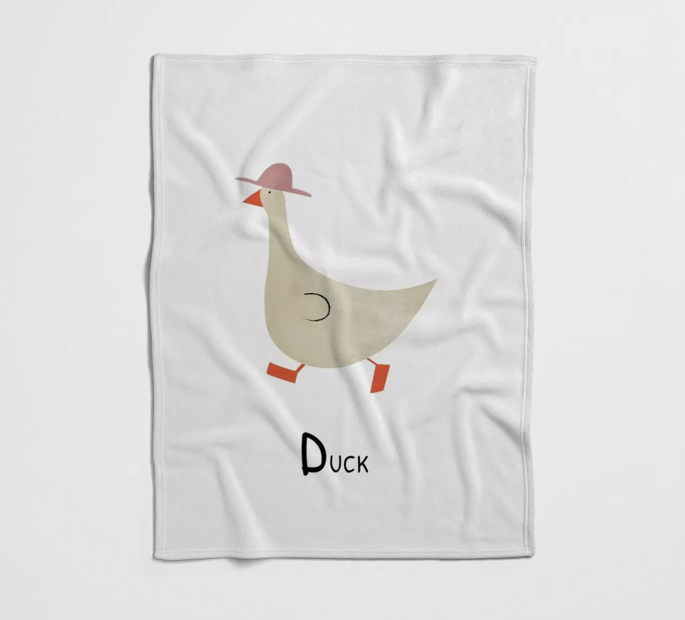 Duck fleecedeken van Little Flourishes
