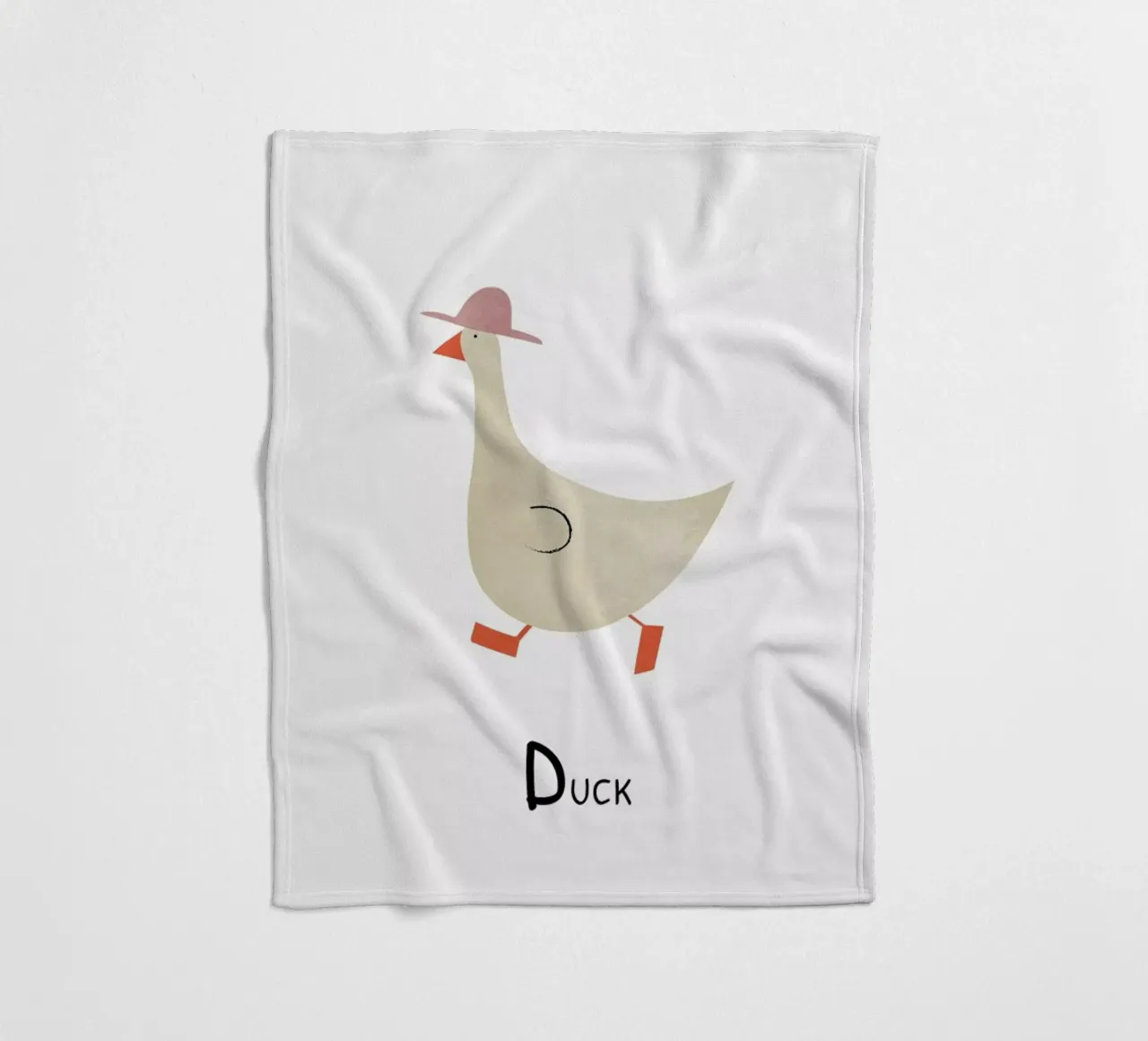 Duck coperta in pile da Little Flourishes